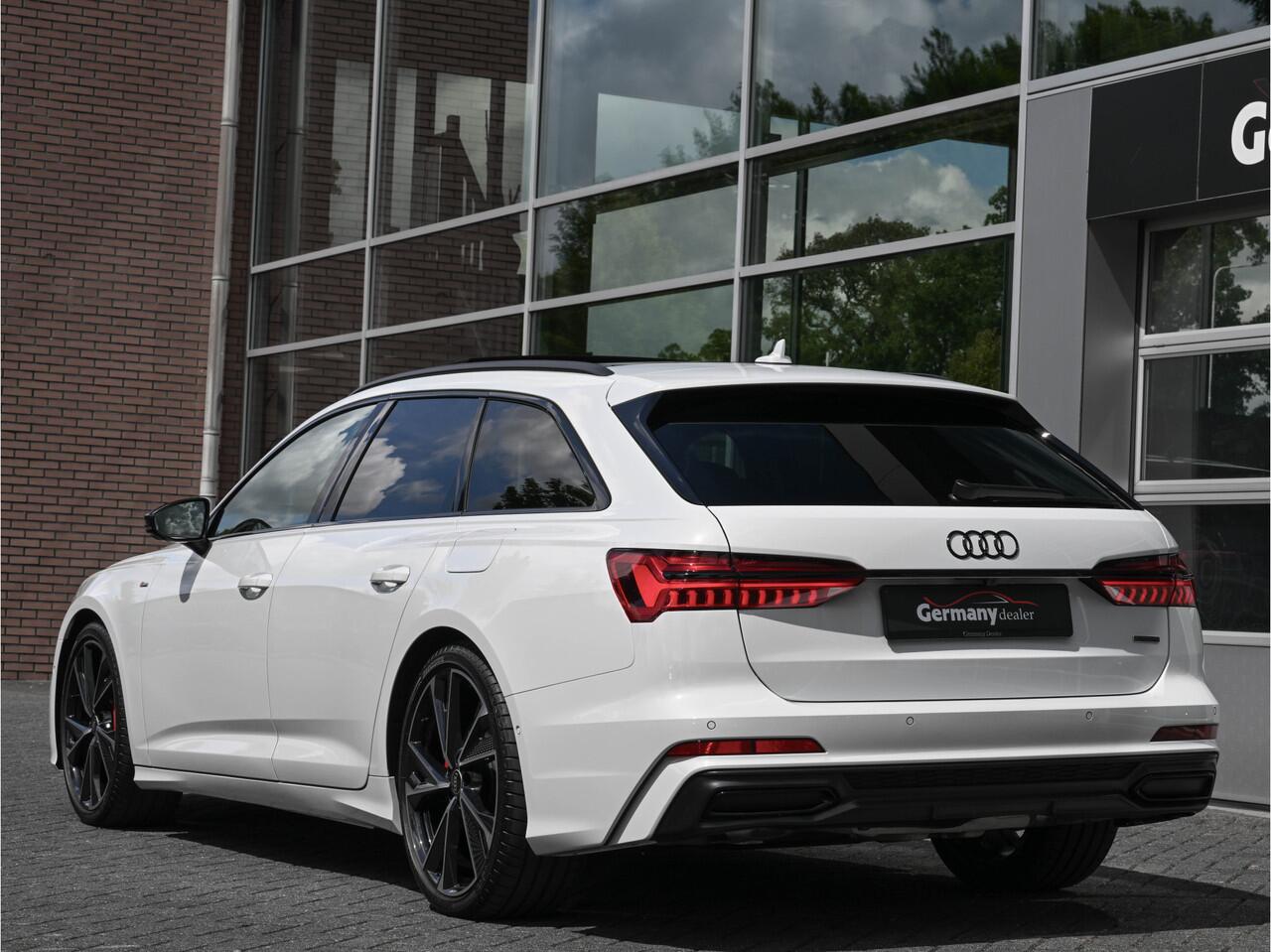 Audi A6 Avant 55TFSI E 367PK Quattro Pano Matrix-Led HuD B&O 360-camera Nappa-Zetels 21-Inch Black optic!