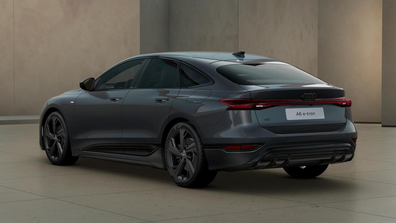 Audi A6 Sportback e-tron S edition performance 100 kWh adaptive luchtvering, omgevingscamera's, adaptive cruise control, leder interieur, winterpakket, privacy glass