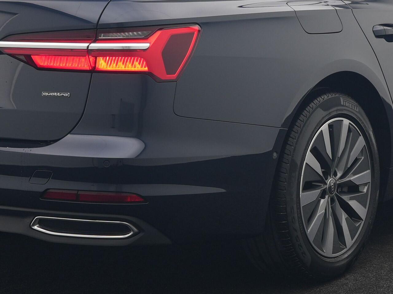 Audi A6 Avant 50 TFSI e quattro Advanced edition Plug In Hybrid 300pk Dealer O.H. PHEV | Adaptive Cruise | Lederen Sportstoelen Verwarmd | Stuur Verwarmd | Apple Carplay | Keyless | Virtual | Navigatie | DAB |