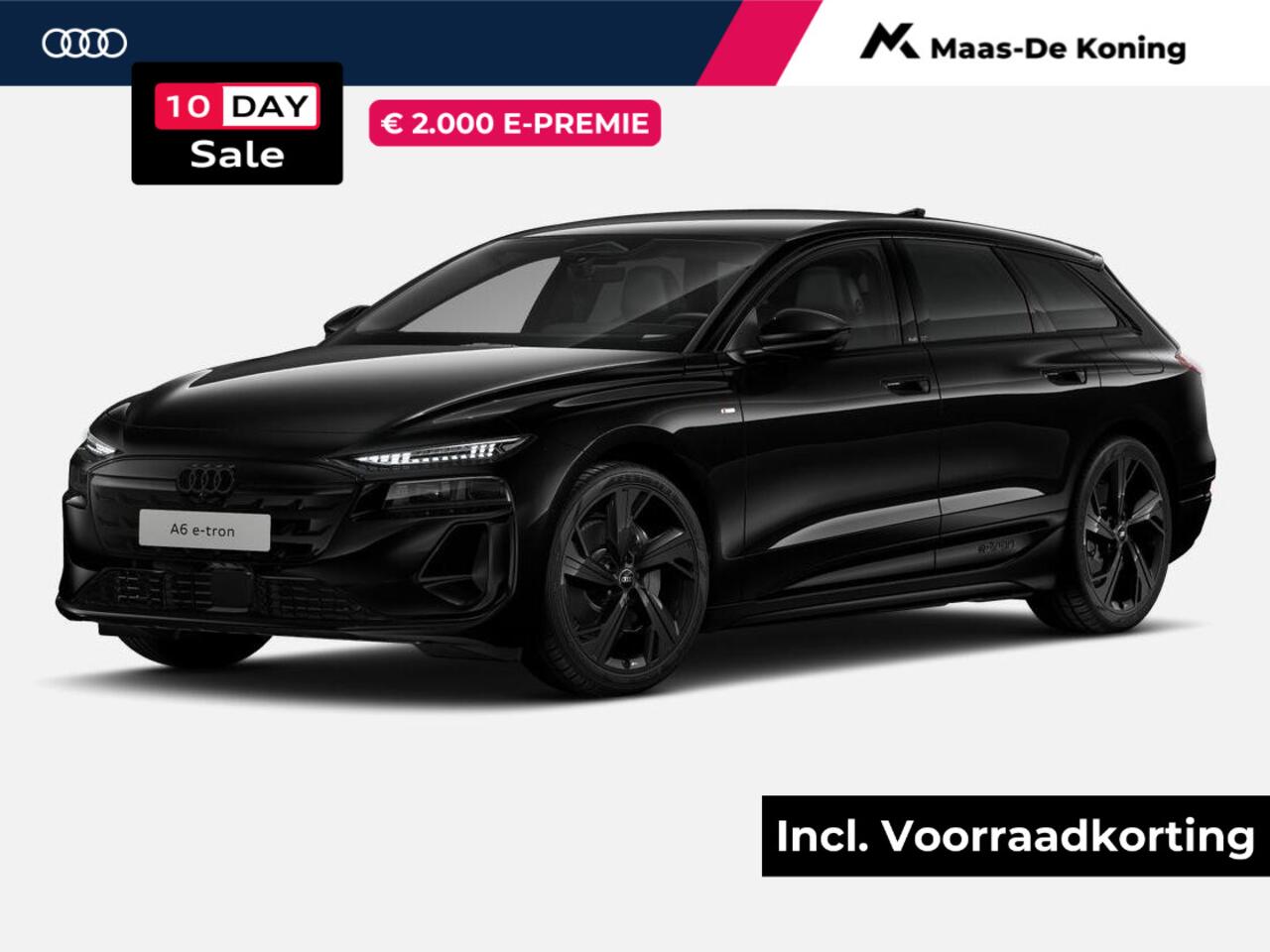 Audi A6 Avant e-tron Advanced edition Performance367 PK Audi A6 e-tron Advanced edition performance 367pk · 21" LM Velgen · Tech Plus pakket · Sportstoelen zwart leder · Privacy glas · MEGA Sale