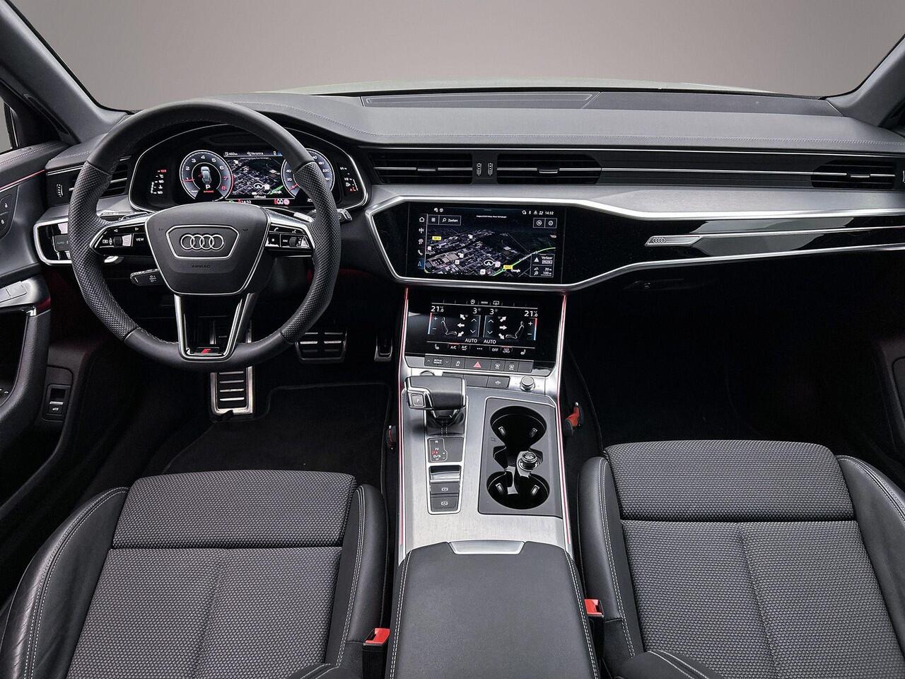 Audi A6 Avant 40 TFSI 204PK S edition Competition | HD-Matrix | Camera | Ambient lighting | Optiek zwart | Sportstoelen |