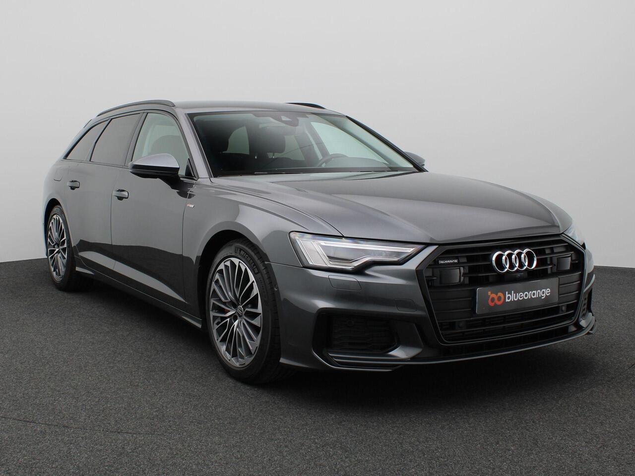 Audi A6 Avant 55 TFSI-e S edition 367PK S-Tronic Matrix LED verlichting, Keyless, Elektrische achterklep, Adaptive cruise control, Clima, Keyless, Stoel-stuurverwarming, 19" LM Velgen