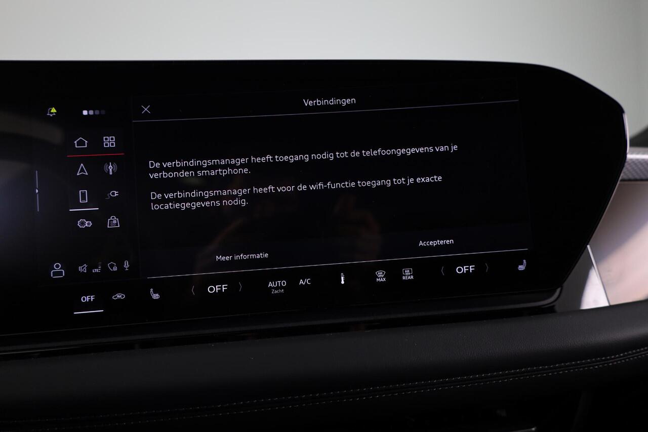 Audi A6 Avant e-tron S edition performance 100 kWh 367pk | Matrix Led verlichting | Elektrisch verstelbare voorstoelen+ geheugen bestuurdersstoel | Adaptieve cruise controle | 360° Camera