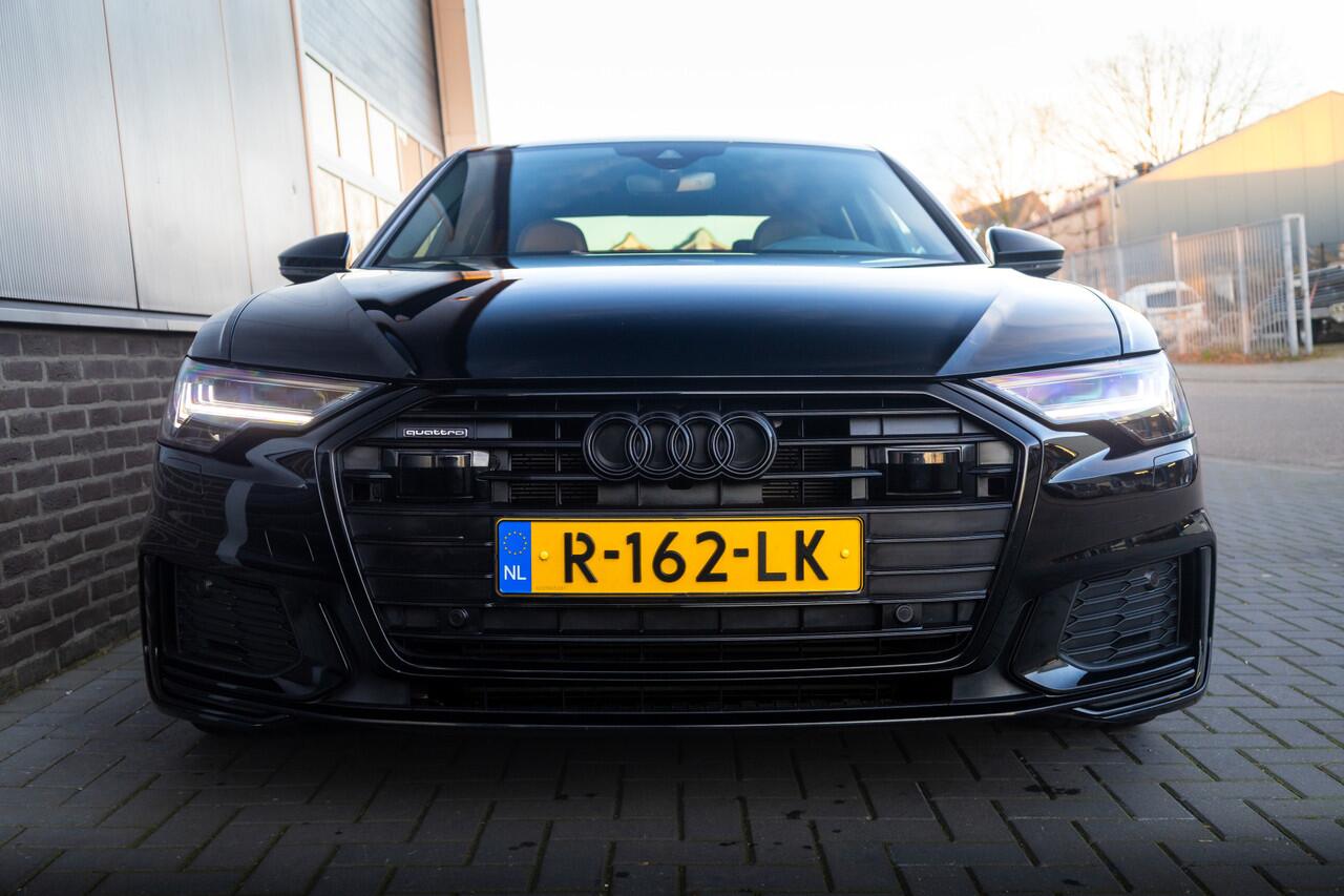 Audi A6 Limousine 55 TFSI e Quattro Competition S-Line / HD-Matrix/ Keyless/ Adapt.Cruise/ Camera/ Stoel.Verw/ Sport. Stoel/ Black-Optiek/ 21'' LMV