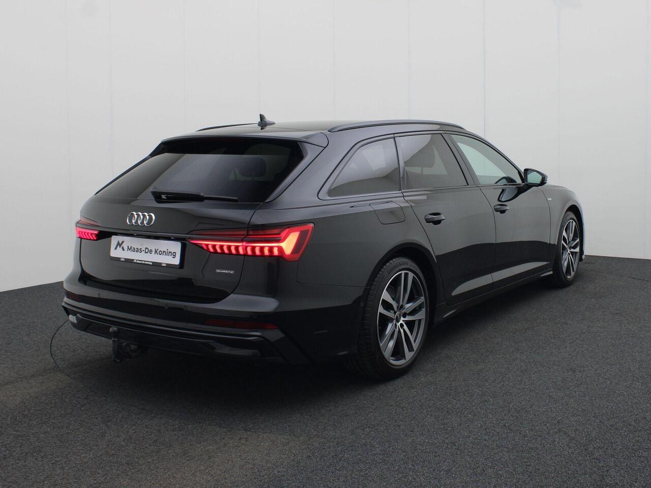 Audi A6 Avant 55 TFSIe 270kW/367PK quattro S Line · Navigatie · Apple Car Play · Camera · Trekhaak · Zwart optiek · TOPDEAL