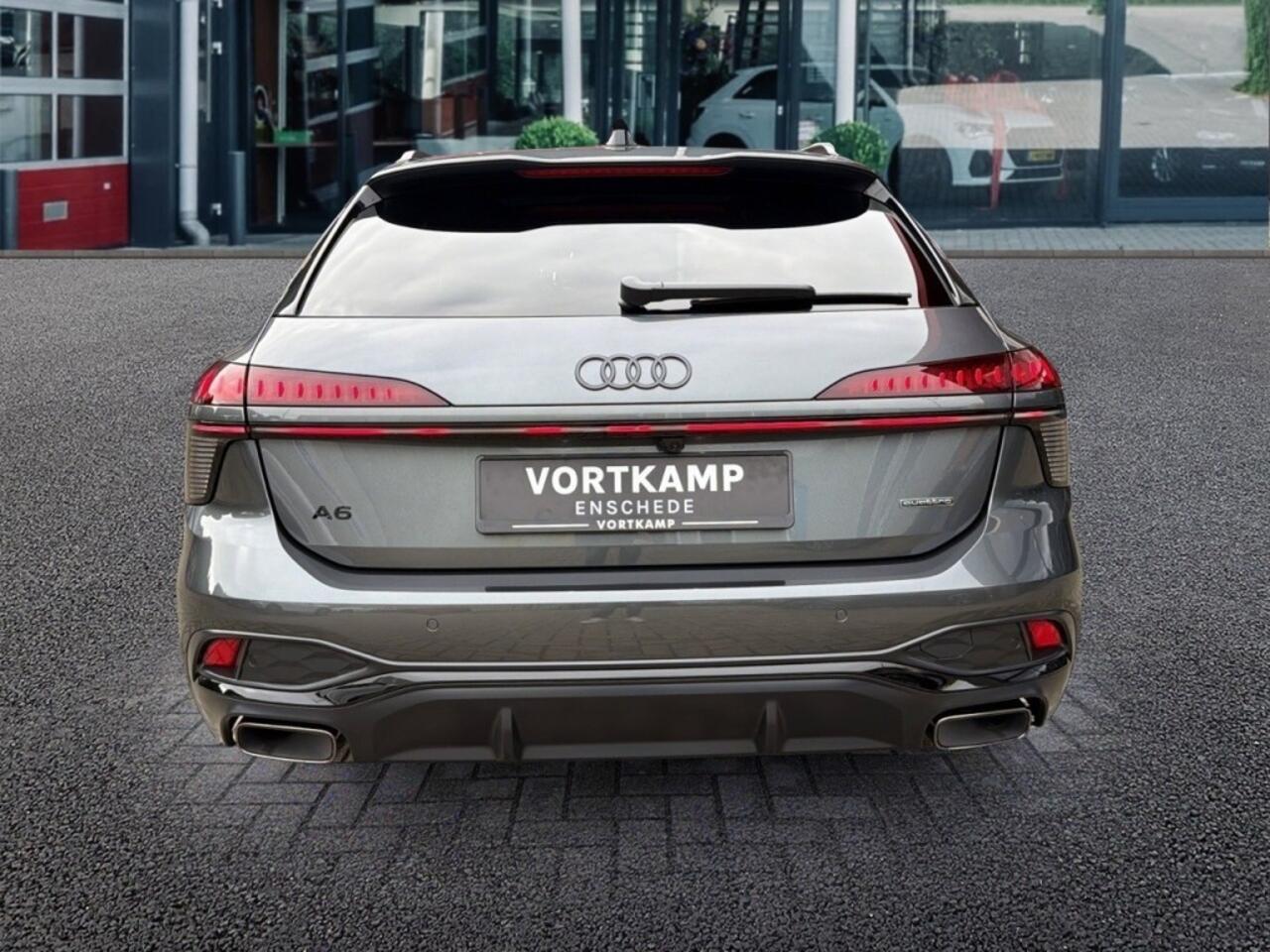 Audi A6 2.0 TFSIe QUATTRO S-LINE GLAS-DAK/360-CAMERA/TREKHAAK/MEMORY/BenO/HUD