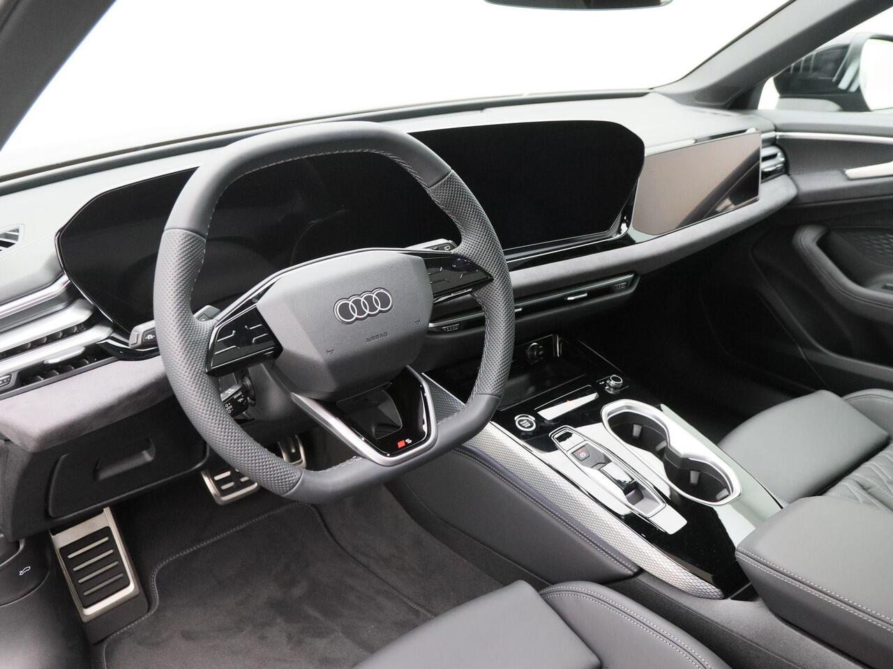 Audi A6 Avant S edition Competition 2.0 TFSI e | 367 PK | Privacy glas | Bang & Olufsen 3d | Glazen Panoramadak | Zwart Optiek | 21 inch |