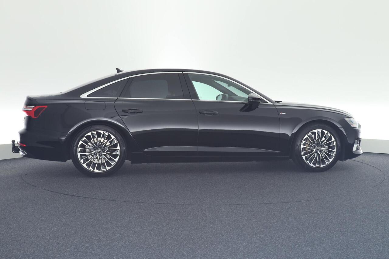 Audi A6 Limousine 50 TFSI e 299pk quattro S-Line Trekhaak Stoelverwarming ACC Navigatie Virtual Cockpit