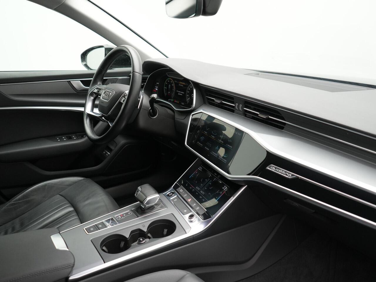 Audi A6 Avant 50 TFSI e quattro Proline Plug In Hybrid 300pk Dealer O.H PHEV | Adaptive Cruise | Camera | Keyless | Lederen Sportstoelen Verwarmd | Apple Carplay | Navigatie | Front Assist | Virtual | DAB | 19"L.M |