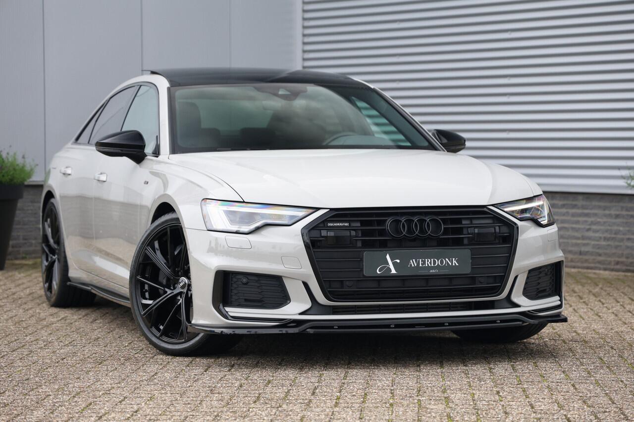 Audi A6 50 TFSI e Quattro 299pk 3x S-line Pano|B&O|Matrix|Krijtgrijs|Maxton