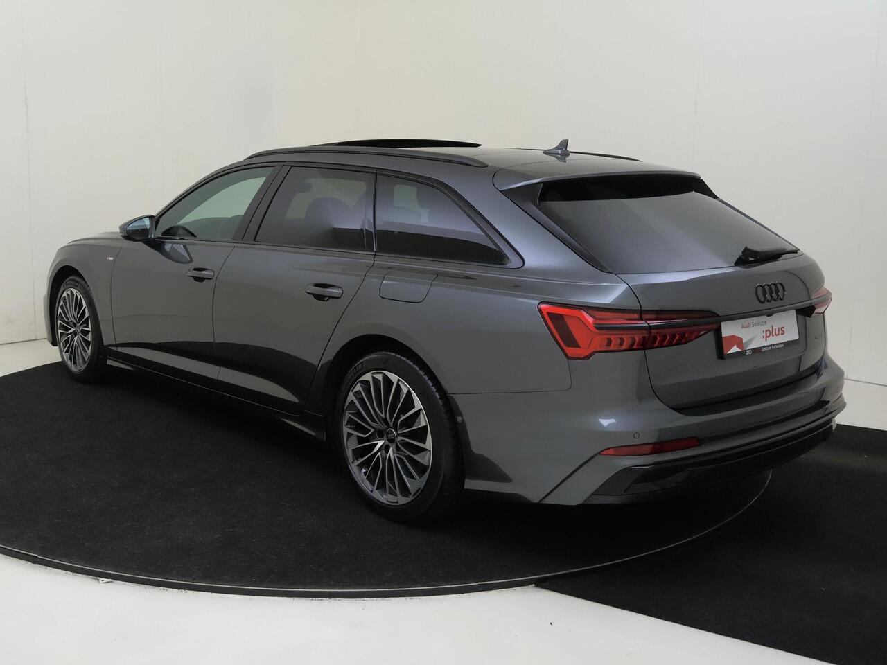 Audi A6 Avant 55 TFSI e quattro Pro Line S Competition | Panoramadak | Trekhaak | Head-up display | 360 camera | Dodehoek detectie | Soft-close | 4-zone airco inclusief stoelverwarming achter | LED matrix verlichting |