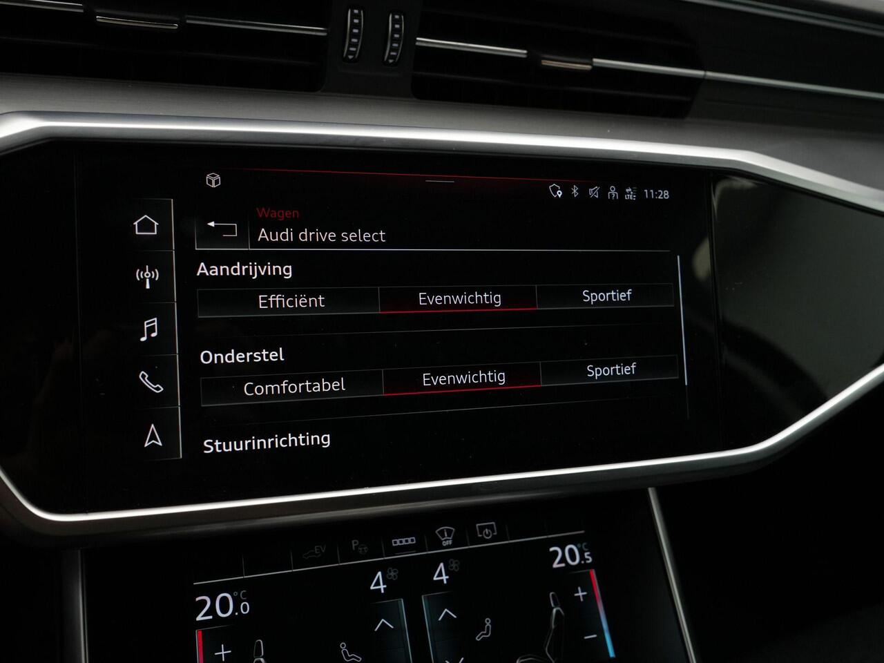 Audi A6 Avant 55 TFSI e 367 pk S-tronic quattro Pro Line S Competition / S-Line | Panoramadak | Trekhaak | Demperregeling | Head-up display | HD Matrix LED | Leder/alcantara