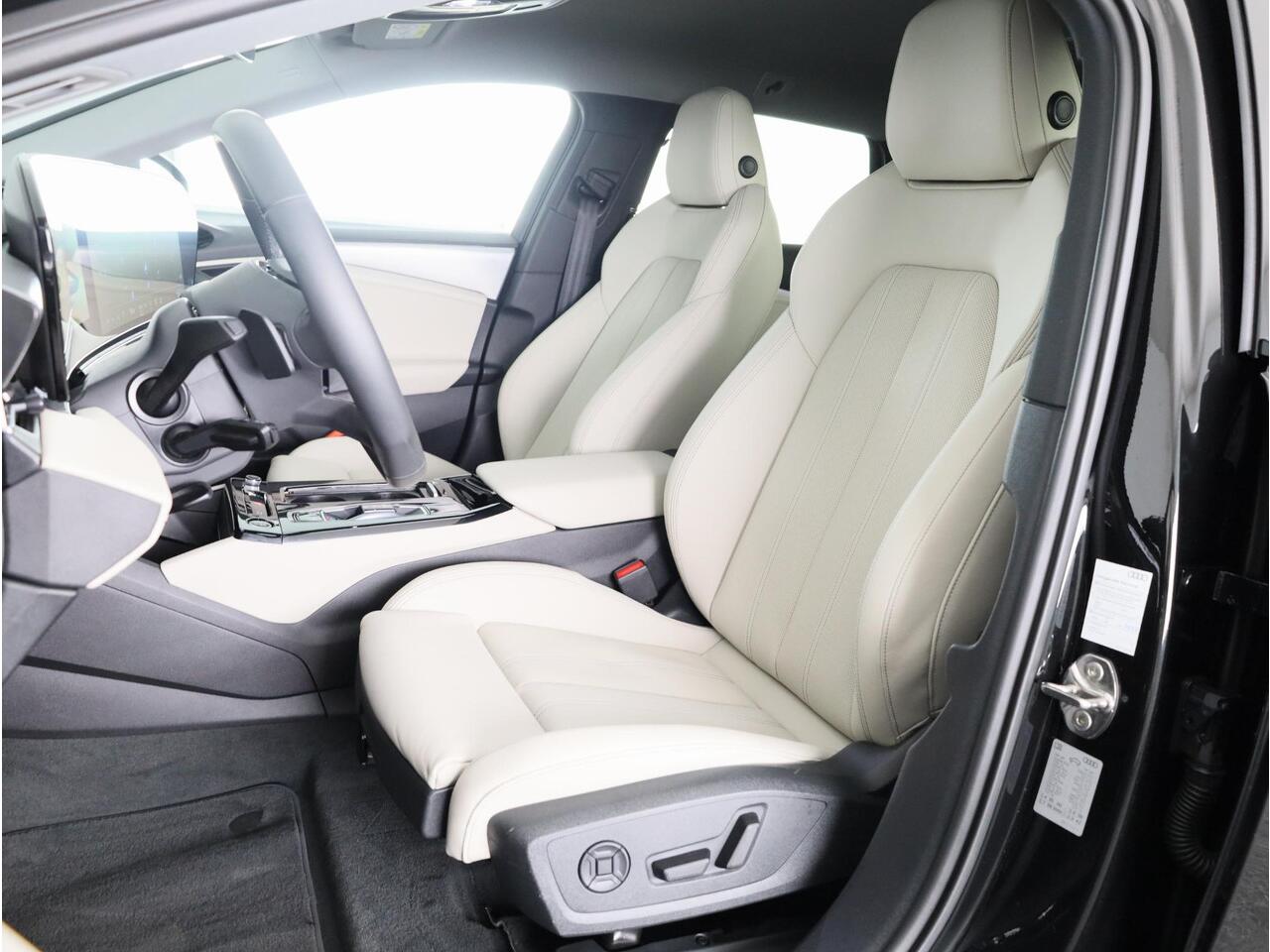 Audi A6 Avant e-tron Advanced edition performance 100 kWh 367pk | Adaptieve cruise controle | Stoelventilatie | Pack Tech Pro | Beige Leder