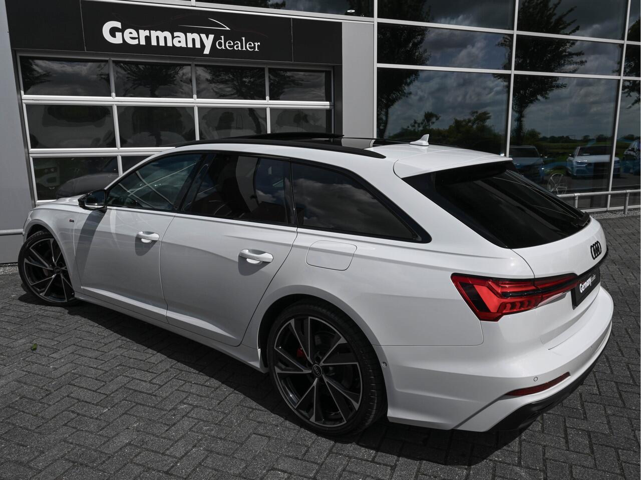 Audi A6 Avant 55TFSI E 367PK Quattro Pano Matrix-Led HuD B&O 360-camera Nappa-Zetels 21-Inch Black optic!