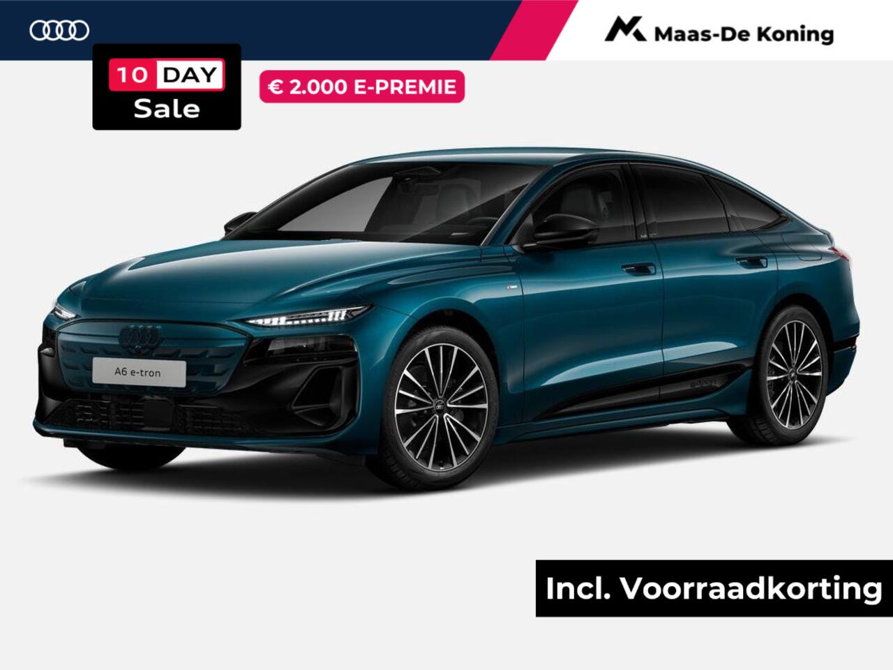 Audi A6 Sportback e-tron S edition 286PK · Privacy glas · Opberg en bagagereuimtepakket · Sportstoel leder/dinamic zwart