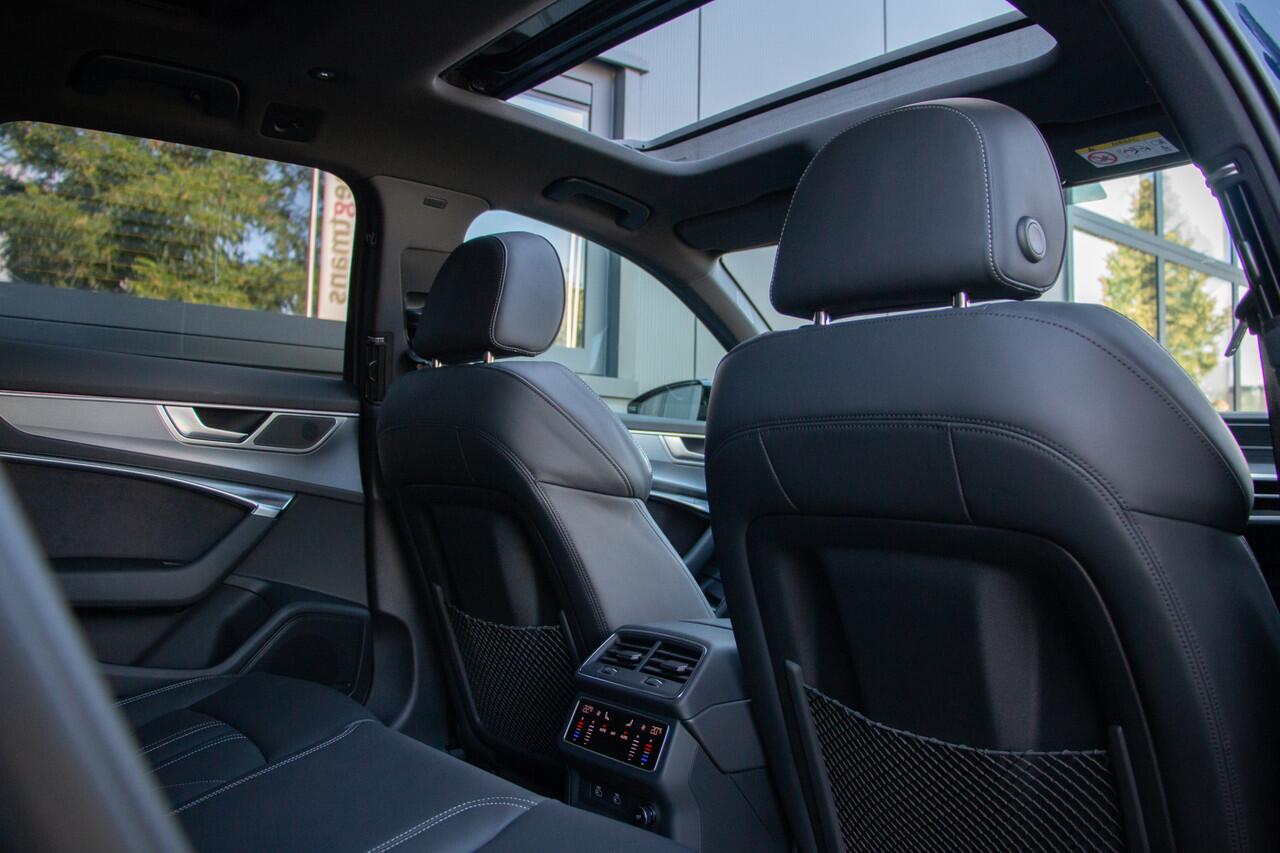 Audi A6 Avant 50 TFSI e 300PK Quattro S-Line | ACC | Pano | B&O | Lane & Side Assist | Trekhaak 2.000kg | Leder | Memory | Camera | Lane & Side Assist | 21" | Keyless Entry | Apple & Android Carplay | Matrix Led | Ambiance verlichting | 4 Zone Airco | BTW.