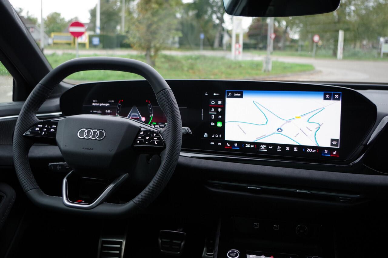 Audi A6 Avant 2.0 e-Hybrid 367 PK Plug-In Quattro Competition S-Line Edition, (80.000,- Euro Bijtellingswaarde) Luchtvering, Trekhaak, Panoramadak