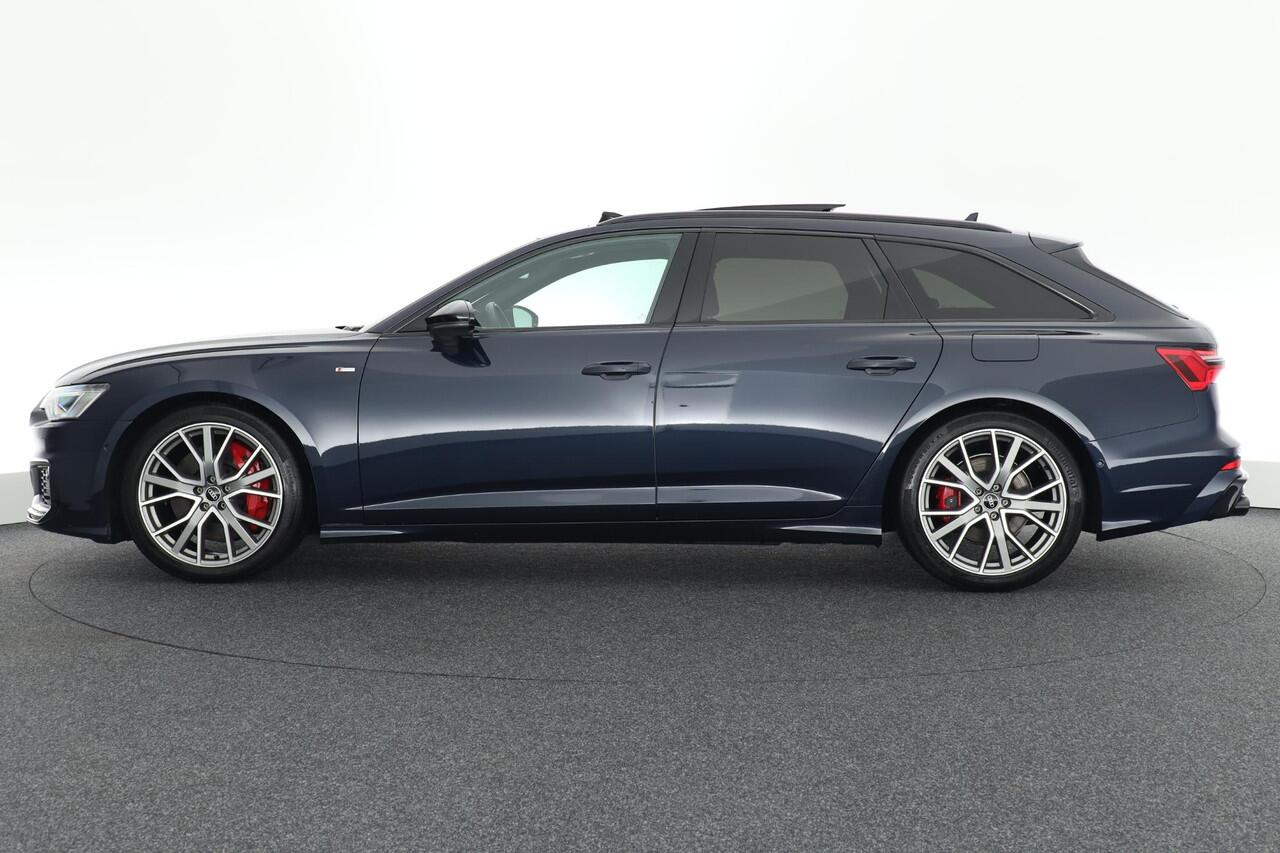Audi A6 Avant 55 TFSI e 368pk quattro S-Line Competition Panoramadak Stoel- Stuurverwarming Camera Virtual Cockpit Navigatie