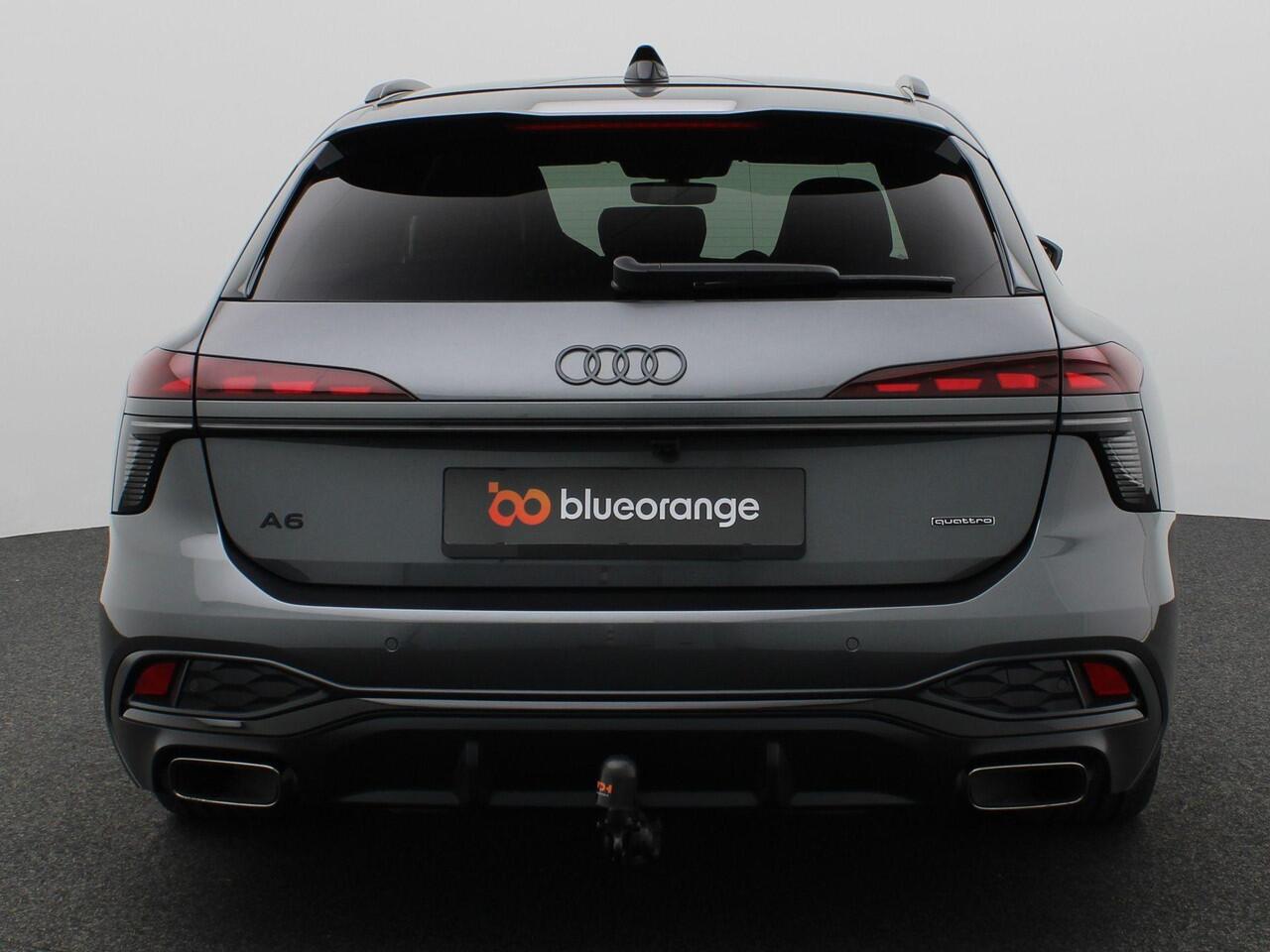 Audi A6 Avant 2.0 e-hybrid quattro S edition Competition 367PK Tech Pro, trekhaak, elek. stoelen, head-up, B&O sound, Luchtvering, Panoramadak, 21" lichtmetalen velgen