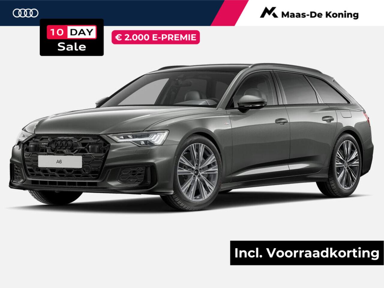 Audi A6 Avant S edition Competition 50 TFSI e 299 PK Av Assistentiepakket tour - Glazen panoramadak - Bang & olufsen premium 3d