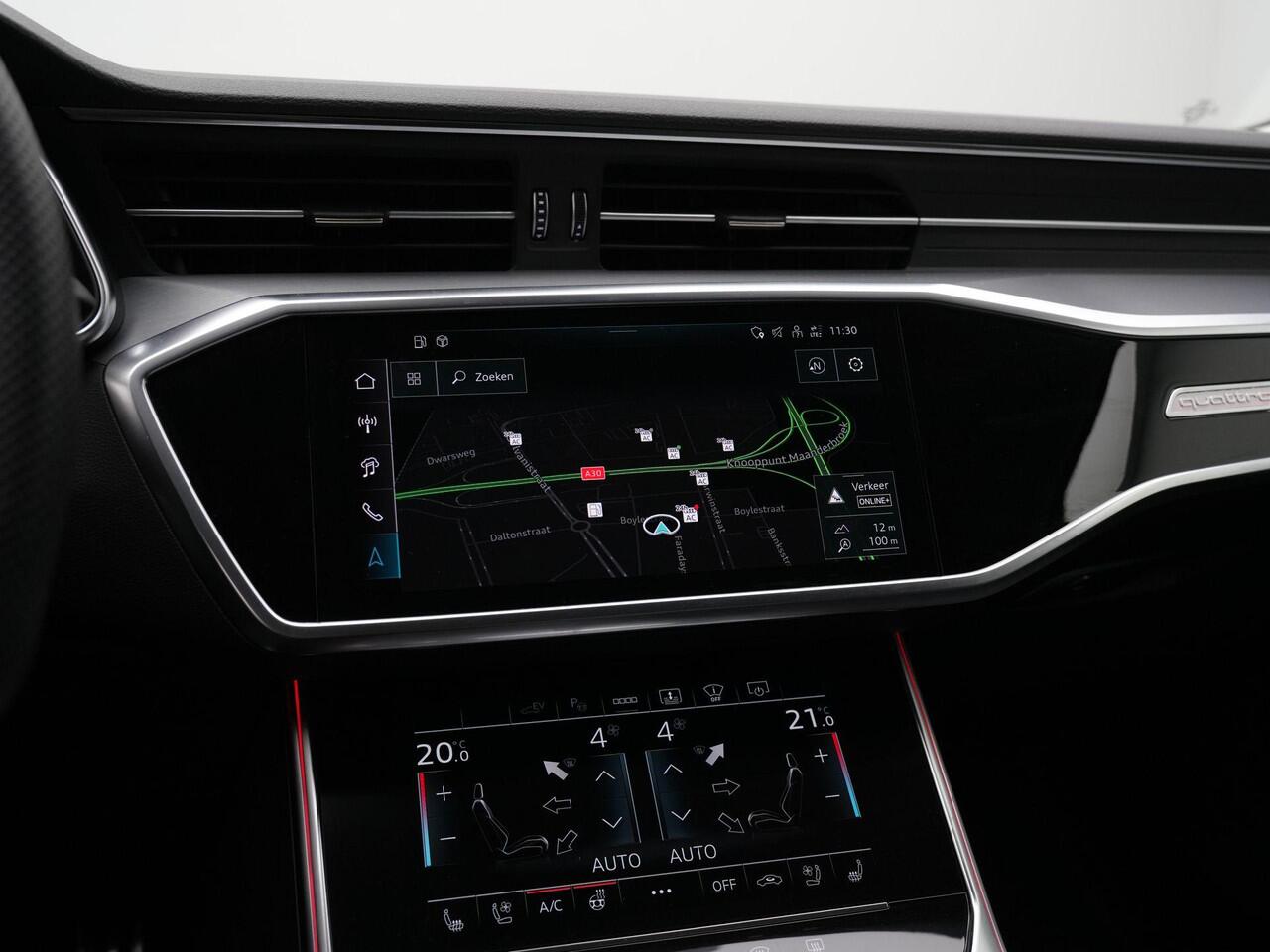 Audi A6 Limousine 55 TFSI e 367 pk quattro S edition Competition / S-Line | Panoramadak | Twinleder | Geheugen-/ventilatiestoelen | HD-Matrix LED | Head-up display | Bang & Olufsen | 360 camera