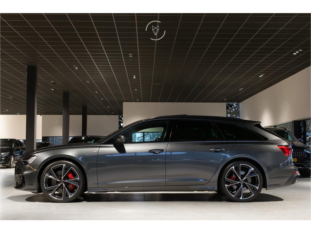 Audi A6 Avant 55 TFSI e quattro Pro Line S Competition B&O 3D|Sportstoelen+|Comfortsleutel|HUD|Fijnnappa|21"|Zwart optiek