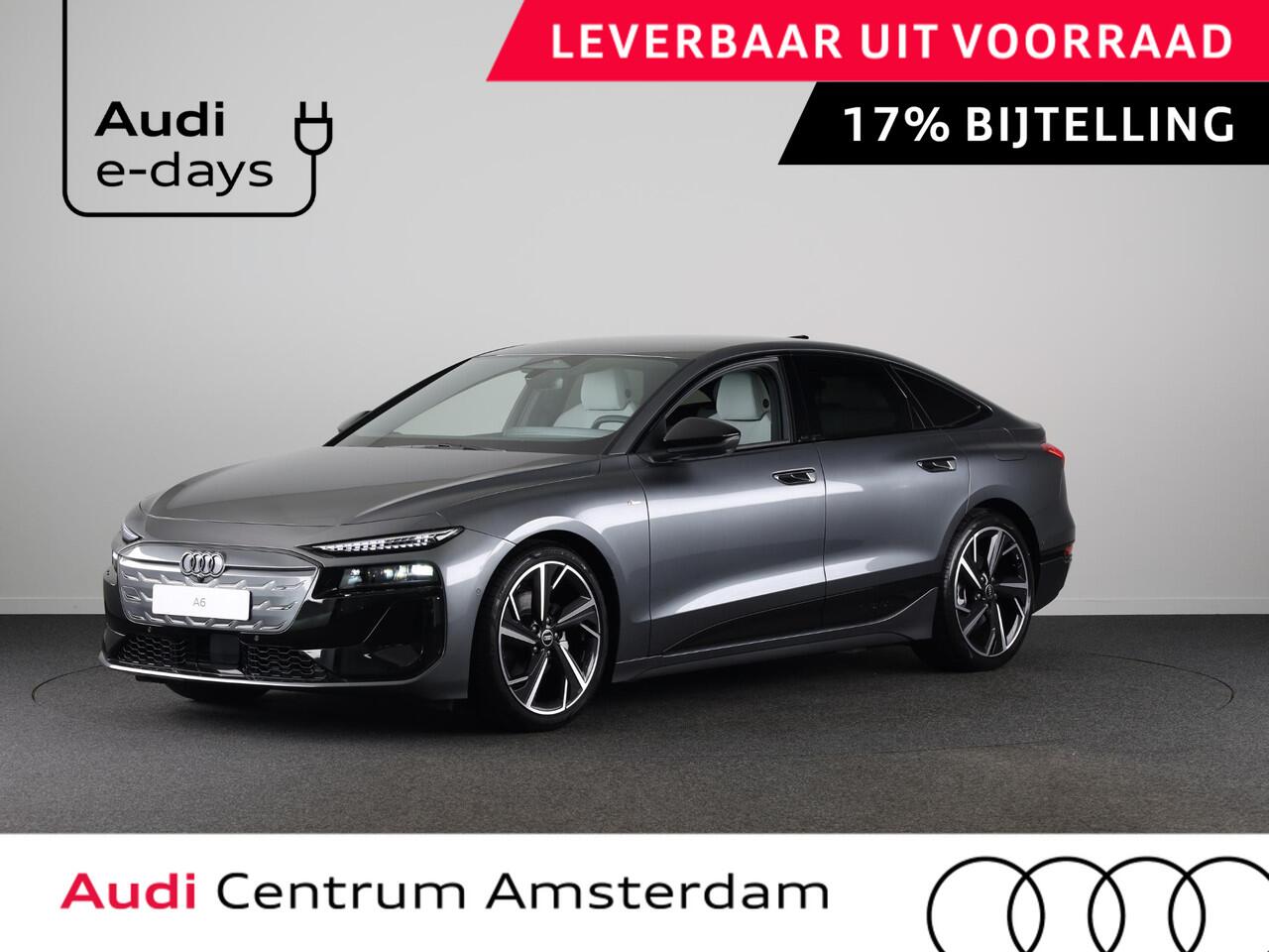 Audi A6 Sportback e-tron S edition 83 kWh | Adaptive luchtvering | Adaptive cruisecontrol | Oled achterlichten | Omgevingscamera's | LM velgen 21" | Winterpakket |