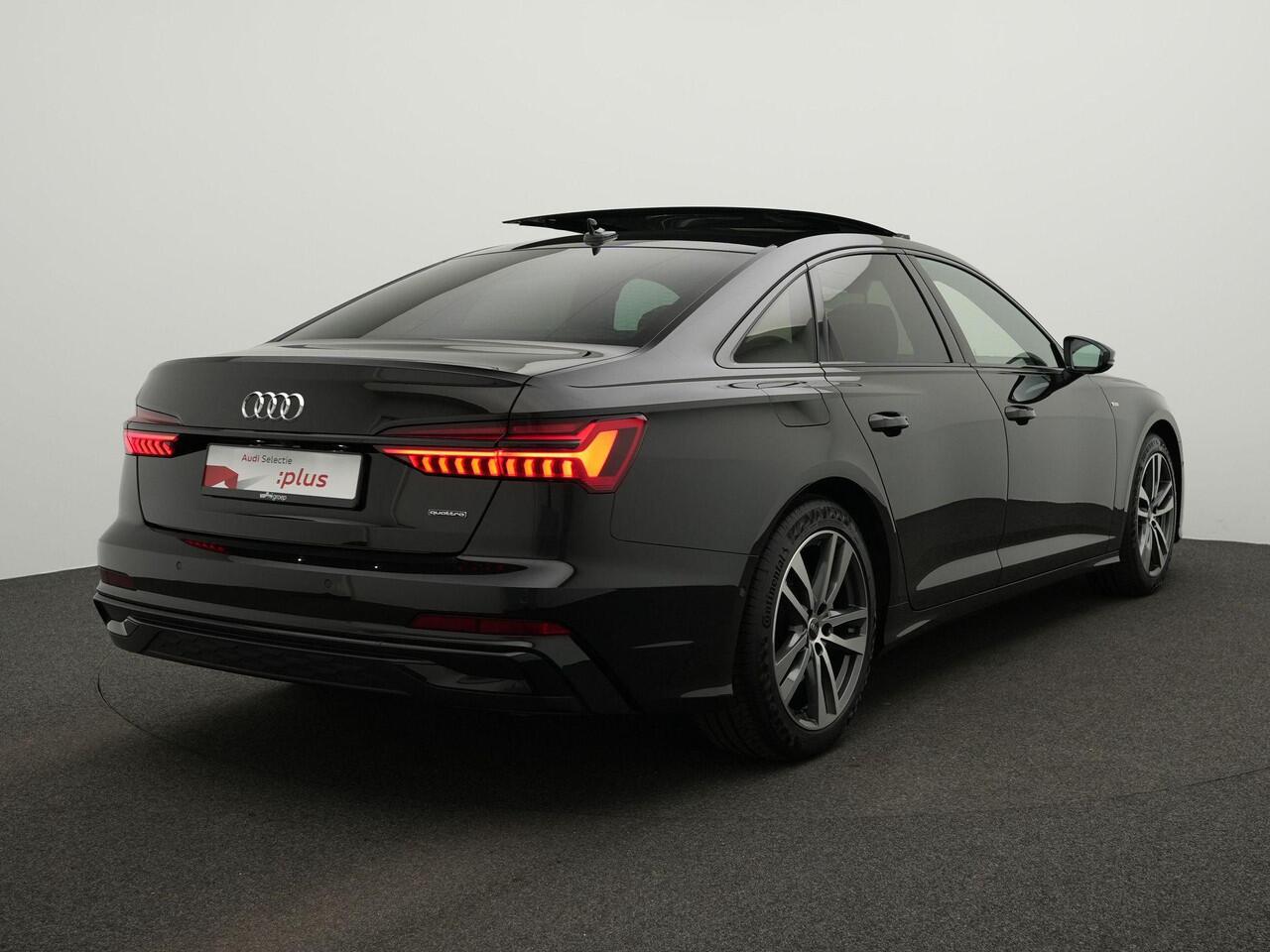 Audi A6 Limousine 50 TFSI e 299 pk S-tronic quattro S edition Competition / S-Line | Panoramadak | Leder | Geheugen-/massagestoelen | Demperreggeling | Stoelventilatie | Bang & Olufsen