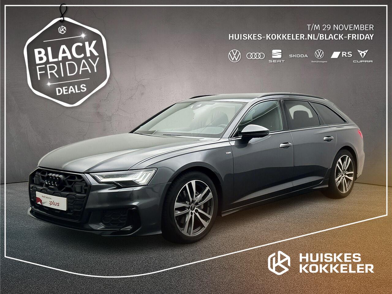 Audi A6 Avant 40 TFSI 204PK S edition Competition | HD-Matrix | Camera | Ambient lighting | Optiek zwart | Sportstoelen |