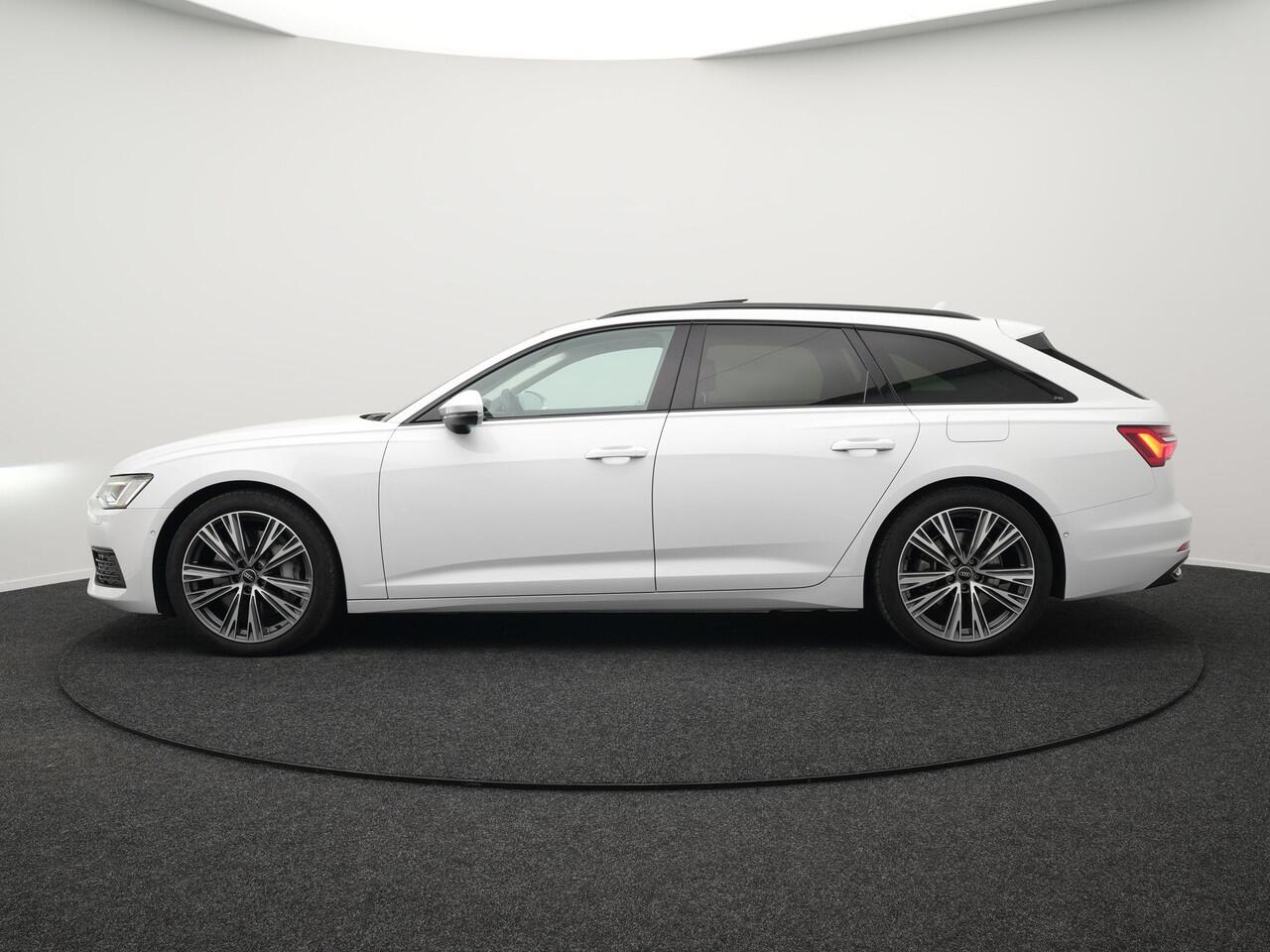 Audi A6 Avant 50 TFSI e quattro Plug in Hybrid 300pk PHEV | Panodak | Carplay | Adaptive Cruise | Lederen Stoelen & Memory | Virtual Cockpit | 20"L.M | Matrix LED | Shadow Line