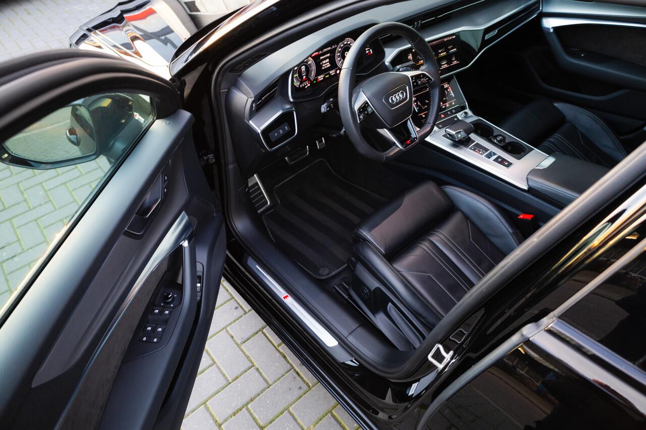 Audi A6 Limousine 55 TFSI e Quattro Competition S-Line / HD-Matrix/ Keyless/ Adapt.Cruise/ Camera/ Stoel.Verw/ Sport. Stoel/ Black-Optiek/ 21'' LMV
