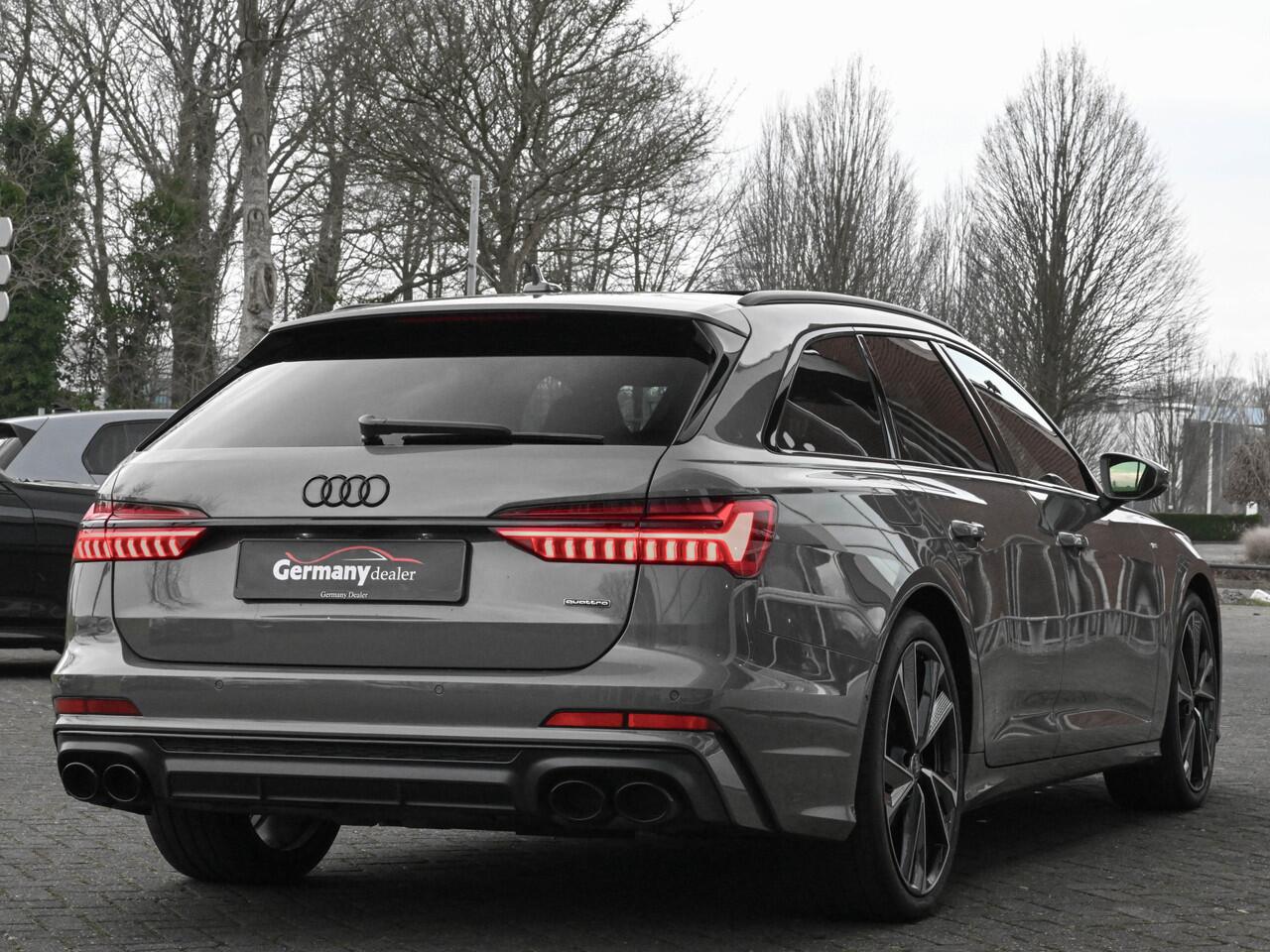 Audi A6 Avant 55TFSI E 367pk Quattro S-Line Competition Pano B&O Trekhaak ACC Matrix-LED Zeer Compleet!!