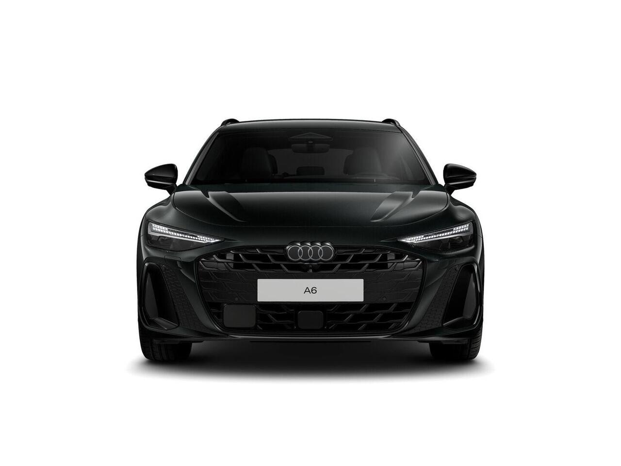 Audi A6 Avant S edition Competition e-hybrid 367 pk | Adaptieve luchtvering | Bang & Olufsen 3D | Head-up display | Techniek pakket pro | Middernacht groen |