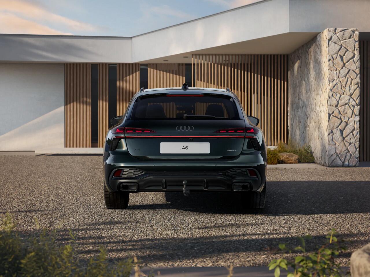 Audi A6 Avant E-Hybrid Quattro S Edition Competition, 21", pano, luchtv., tr.haak, OLED, B&O, luchtv., leder, carbon, 360 camera, memory, stl.ventilatie, HUD, privacy