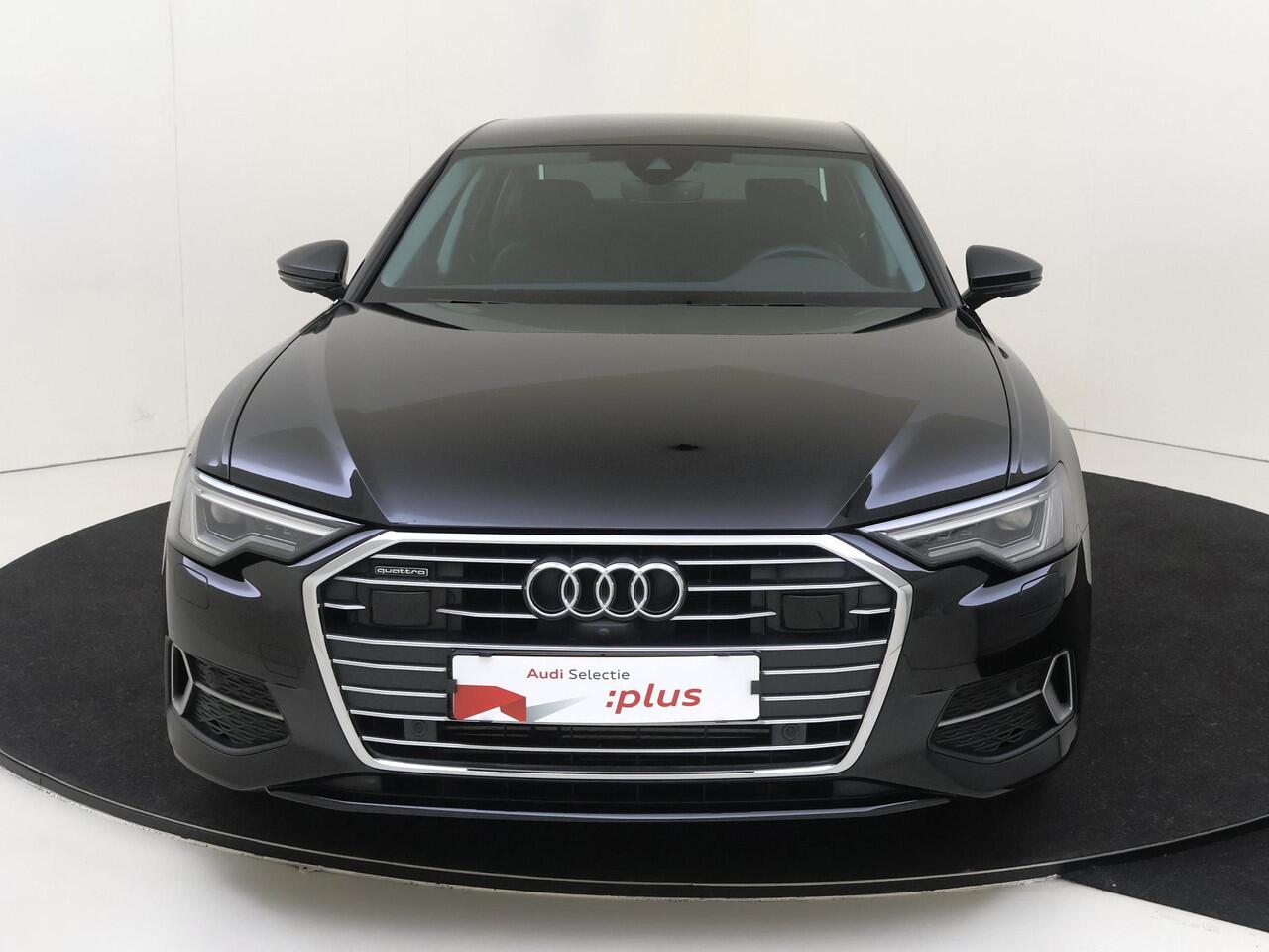 Audi A6 Limousine 50 TFSI e quattro Advanced edition | 360 camera | Luxe lederen bekleding | 4-zone airco | Stoelventilatie voorstoelen | Parkeerassistent | Dodehoek detectie | Navigatie Plus |