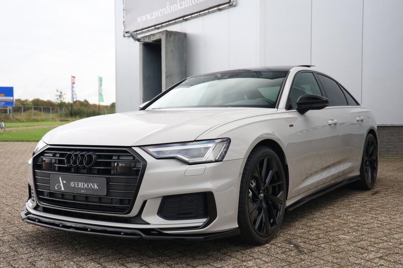 Audi A6 50 TFSI e Quattro 299pk 3x S-line Pano|B&O|Matrix|Krijtgrijs|Maxton
