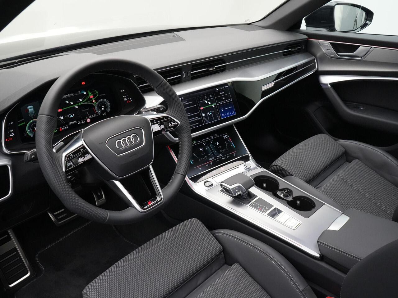 Audi A6 Avant 50 TFSI e 299 pk S-tronic quattro S edition Competition | Panoramadak | Trekhaak | Standkachel | Bang & Olufsen Sound | Zwart optiekpakket Plus | 21 inch