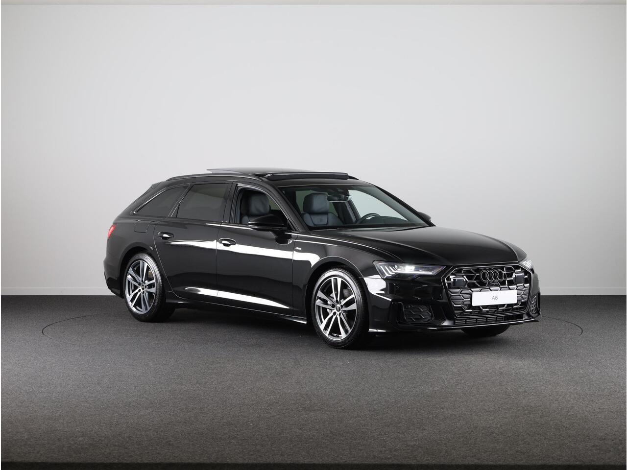 Audi A6 Avant 40 TFSI S edition Competition 204pk | Private lease vanaf ¤ 1.140,- per maand | Panoramadak, achteruitrijcamera, Optiekpakket zwart plus, stoelverwarming voorin, variabele hoofdsteunen