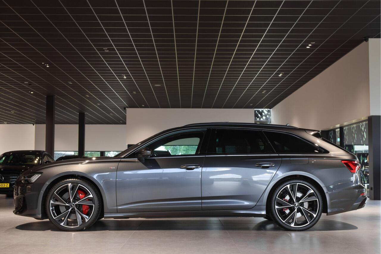 Audi A6 Avant 55 TFSI e quattro Pro Line S Competition B&O 3D|Sportstoelen+|Comfortsleutel|HUD|Fijnnappa|21"|Zwart optiek