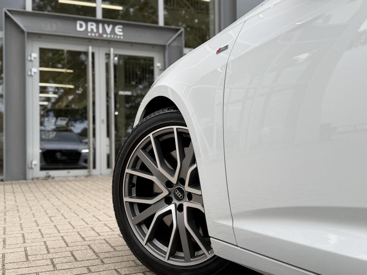 Audi A6 Avant 50 TFSI e quattro 299PK S edition |Pano|B&O|ACC|360Cam|Leer|HD Matrix|Sfeer|20"|Trekhaak|S-Line|Zwart-optiek