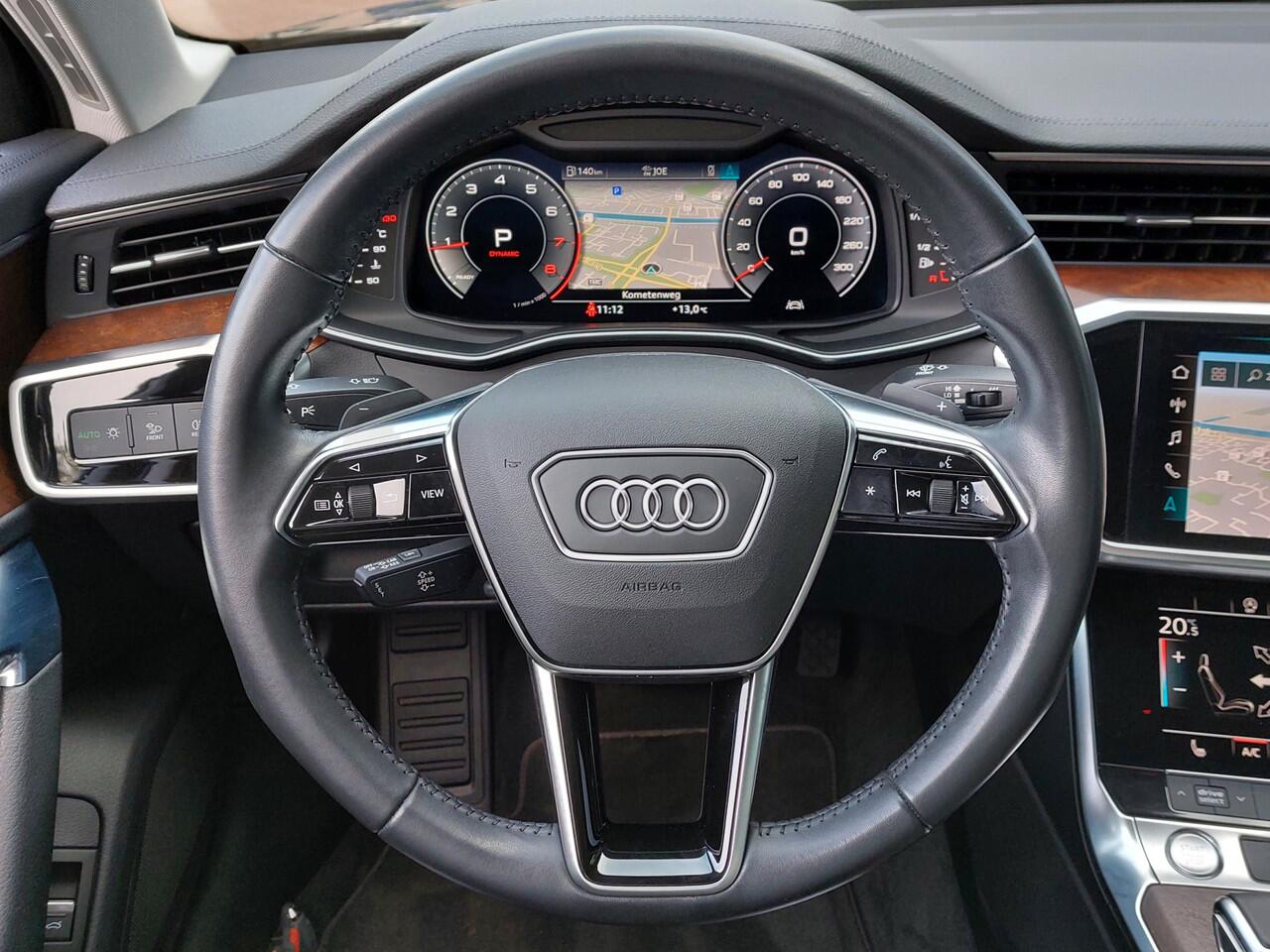 Audi A6 Limousine 45 TFSI 245pk Automaat Sport Lease Edition | 1ste Eigenaar | Navi | Clima | Cruise | Led Koplampen | Leder+Elek.Verstel+Stoelverwarming | Pdc V+A+Camera | Rijstrook+Licht+Regensenor | 18''lm