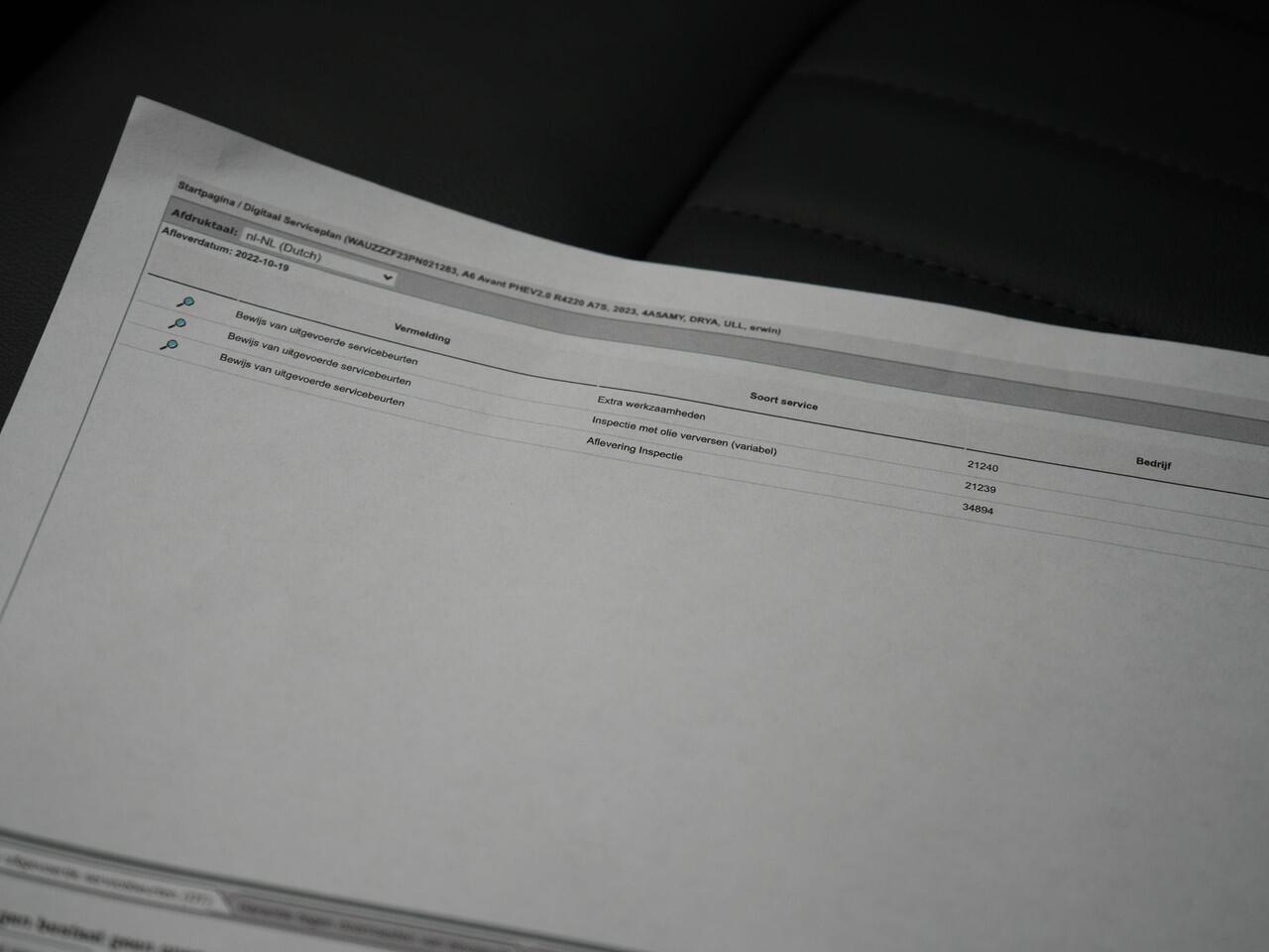 Audi A6 Avant 50 TFSI e quattro Advanced edition Plug In Hybrid 300pk Dealer O.H. PHEV | Adaptive Cruise | Lederen Sportstoelen Verwarmd | Stuur Verwarmd | Apple Carplay | Keyless | Virtual | Navigatie | DAB |