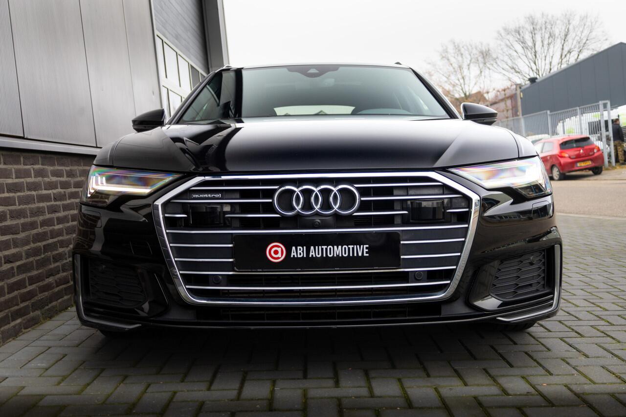 Audi A6 Avant 55 TFSI e 367 pk Quattro Pro Line S-Line Competition / Pano-Dak/ HD-Matrix/ B&O-Sound/ 360-Camera/ Carbon/ Keyless/ Adap.Cruise/ Stoel.Verw V+A/ Trekhaak/ 20" LMV