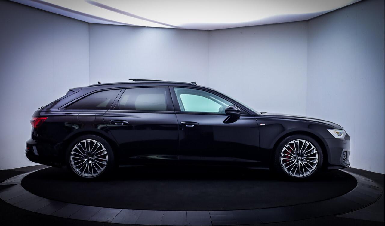 Audi A6 Avant 55TFSIe SPORT QUATTRO PANO | B&O | MATRIX | RS ZETELS | MEMORY | ADAPTIEF | LANE.ASS | STUUR+STOELVERW | CARPLAY | LMV 19''