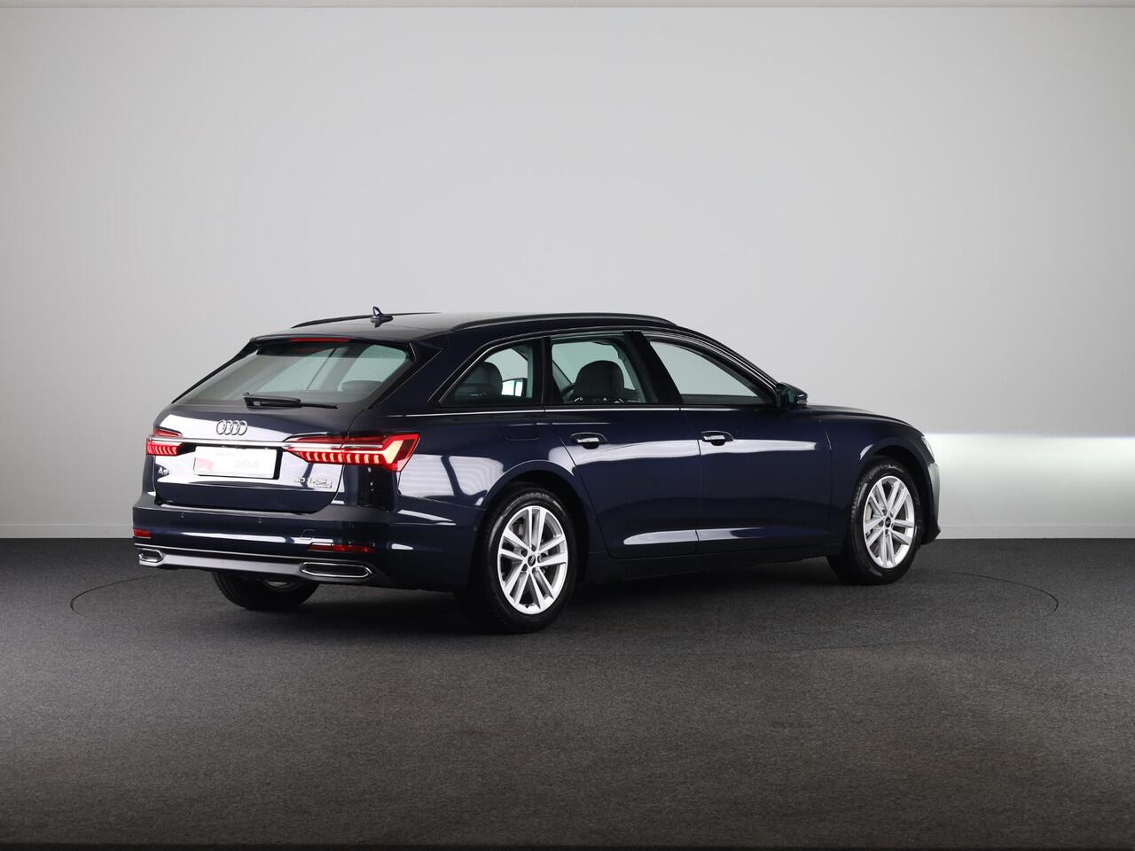 Audi A6 Avant 50 TFSI e quattro 299pk | Trekhaak wegklapbaar | Lederen bekleding | Electrisch verstelbare voorstoelen+geheugen bestuurdersstoel | Adaptieve cruise controle