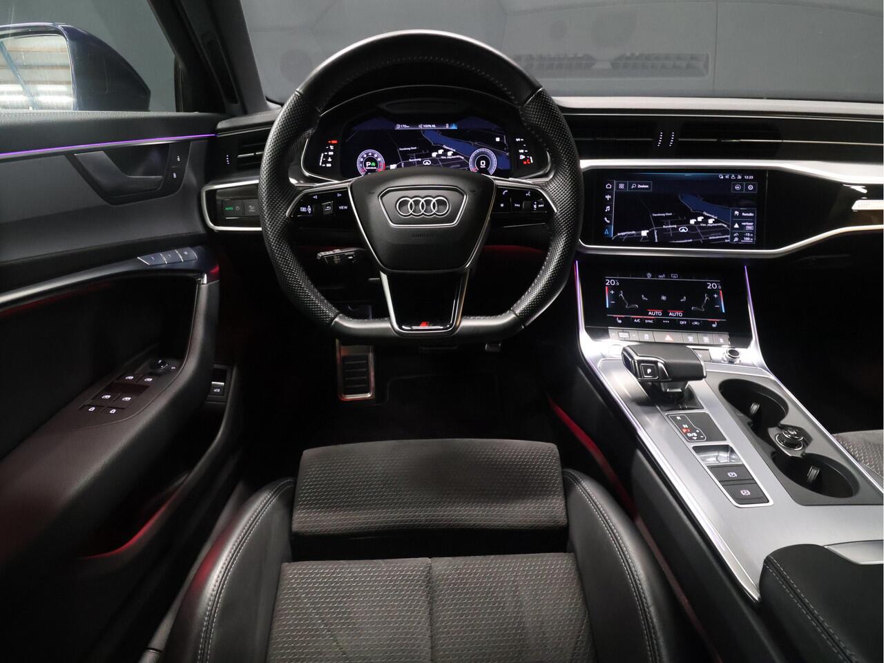 Audi A6 Avant 45 TFSI S edition *KERSTAANBIEDING* [MEMORY SEATS, CAMERA 360, ADAPTIVE CRUISE CONTROL, BLUETOOTH TELEFOON, STOELVERWARMING, FLIPPERS, AUTOMATISCHE AIRCO, NIEUWSTAAT]