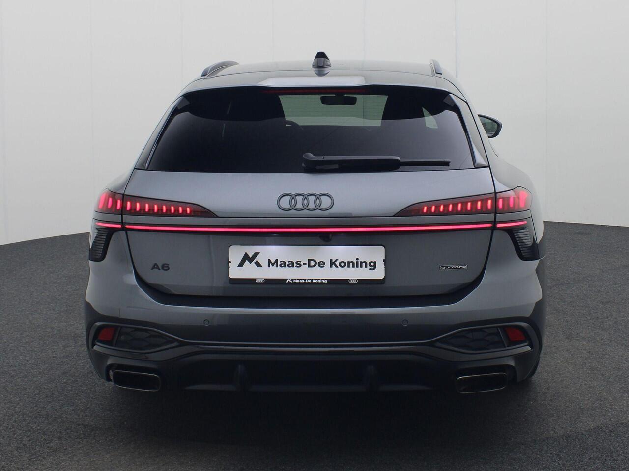 Audi A6 Avant 2.0 e-hybrid quattro S edition 299 PK · Tech plus · Warmtewerend glas, donker getint · Exterieurpakket zwart