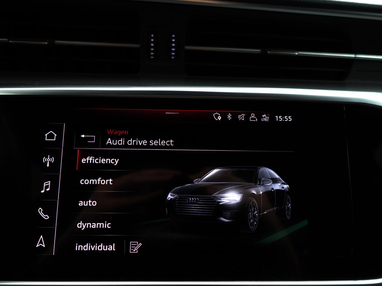 Audi A6 Limousine 45 TFSI S Line Black Optic Aut- Xenon Led, 360 Camera, Stuur/Stoelverwarming, Dynamic Select, Ada Cruise