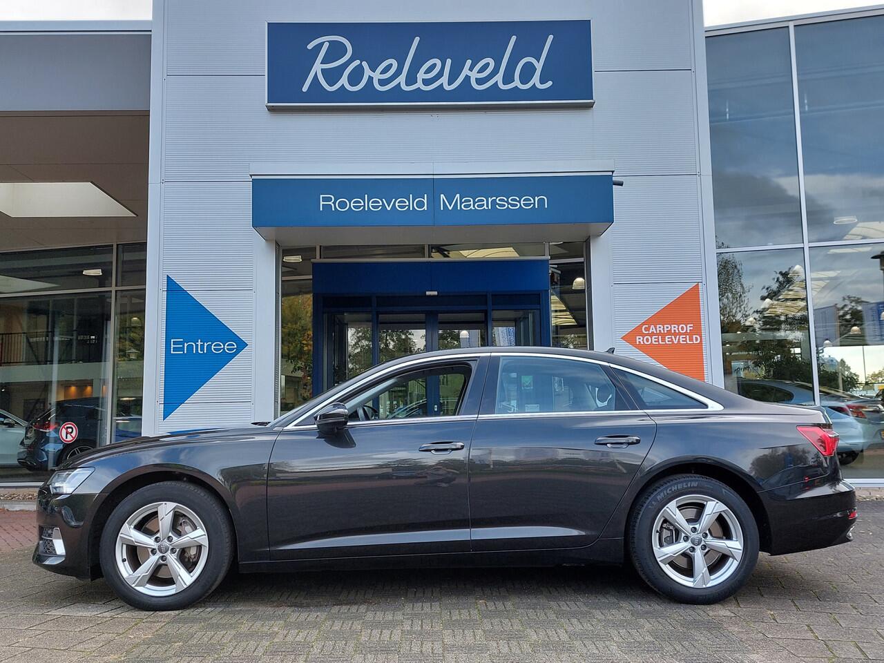 Audi A6 Limousine 45 TFSI 245pk Automaat Sport Lease Edition | 1ste Eigenaar | Navi | Clima | Cruise | Led Koplampen | Leder+Elek.Verstel+Stoelverwarming | Pdc V+A+Camera | Rijstrook+Licht+Regensenor | 18''lm