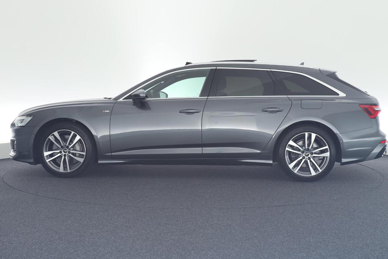 Audi A6 Avant 50 TFSI e 299pk quattro 2x S-Line Trekhaak Camera B&O Panoramadak Matrix Led Virtual Cockpit Navigatie